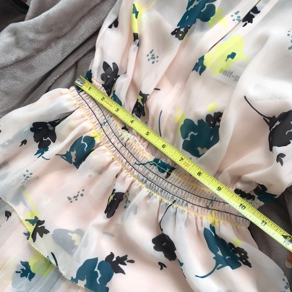 SOLD! Brand new self-portrait asymmetrical floral - Picture 6 of 8